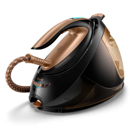 PHILIPS PerfectCare Elite Plus Επαγγελματικό Σύστημα Σιδερώματος 8Β 2700W 1.8L με Τεχνολογία OptimalTEMP & Έξυπνη Παροχή Ατμού DynamiQ Χρώμα Bronze GC9682/80