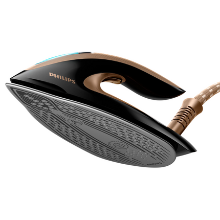 PHILIPS PerfectCare Elite Plus Επαγγελματικό Σύστημα Σιδερώματος 8Β 2700W 1.8L με Τεχνολογία OptimalTEMP & Έξυπνη Παροχή Ατμού DynamiQ Χρώμα Bronze GC9682/80