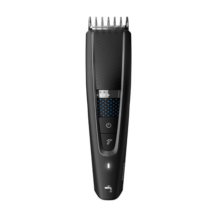 PHILIPS Series 5000 Σετ Κουρευτική Μηχανή Πλενόμενη με Τεχνολογία DualCut & Trim-n-Flow PRO Μαύρο HC5632/15