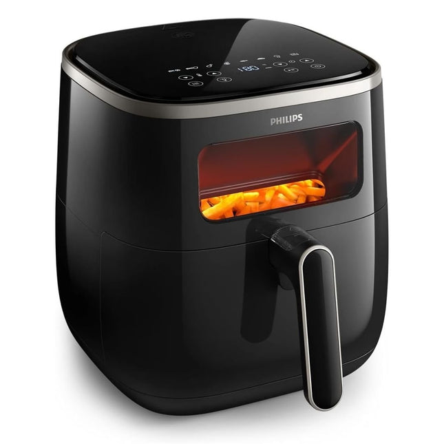 PHILIPS 3000 Series XL Φριτέζα Αέρος 1700W με Χωρητικότητα Κάδου 5.6L, Ψηφιακό Παράθυρο, 13 Λειτουργίες & Υγιεινό Μαγείρεμα με Rapid Air