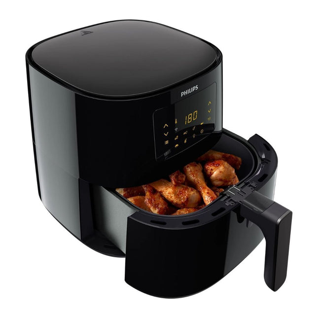 PHILIPS 5000 Series Connected Airfryer XL Φριτέζα Αέρος 2000W με Χωρητικότητα Κάδου 6.2L, 13 Λειτουργίες Μαγειρέματος & Έξυπνη Συνδεσιμότητα HD9280/70