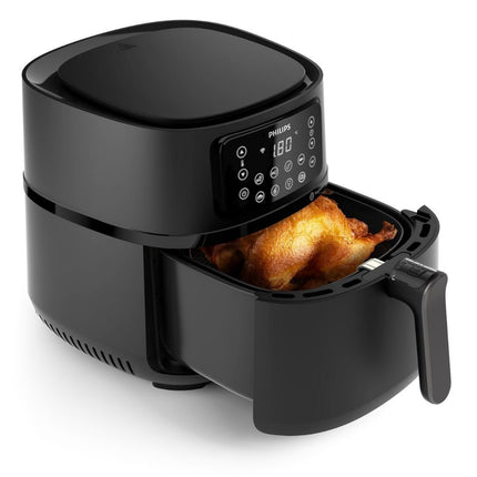 PHILIPS 5000 Series Connected XXL Φριτέζα Αέρος 2000W με Αποσπώμενο Κάδο 7.2L, 16 Λειτουργίες Μαγειρέματος, Χρονοδιακόπτη, Wi-Fi & Τεχενολογία Rapid Air HD9285/93