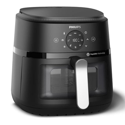 PHILIPS 2000 Series Airfryer Φριτέζα Αέρος 1700W με Χωρητικότητα Κάδου 6.2L, Παράθυρο Παρακολούθησης & 13 Λειτουργίες για Απόλυτο Έλεγχο