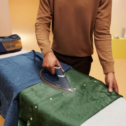 PHILIPS PerfectCare Series 6000 Σύστημα Σιδερώματος 8B 2400W 1.8L με Γεννήτρια Ατμού & Τεχνολογία OptimalTEMP Χρώμα Μαύρο PSG6066/20