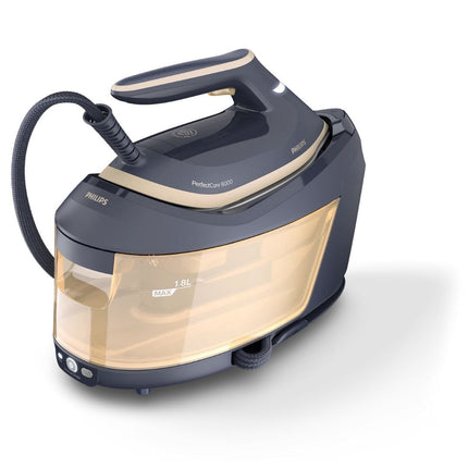 PHILIPS PerfectCare Series 6000 Σύστημα Σιδερώματος 8B 2400W 1.8L με Γεννήτρια Ατμού & Τεχνολογία OptimalTEMP Χρώμα Μαύρο PSG6066/20