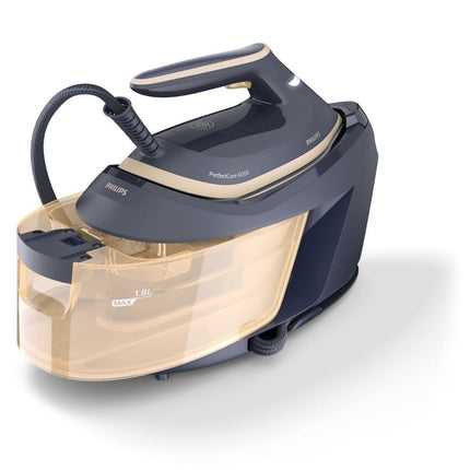 PHILIPS PerfectCare Series 6000 Σύστημα Σιδερώματος 8B 2400W 1.8L με Γεννήτρια Ατμού & Τεχνολογία OptimalTEMP Χρώμα Μαύρο PSG6066/20