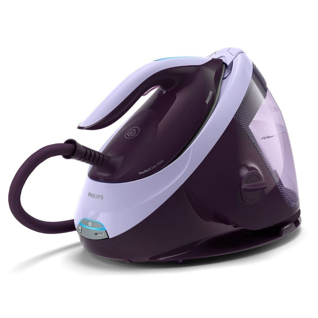 PHILIPS PerfectCare Series 7000 Σύστημα Σιδερώματος 8B 2100W 1.8L με Γεννήτρια Ατμού & Εξαιρετικά Ελαφρύ Σίδερο Χρώμα Μώβ PSG7050/30