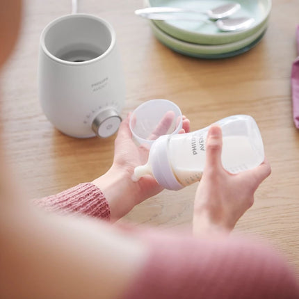 Philips Avent Premium Γρήγορος Θερμαντήρας Μπιμπερό  400W Με Έξυπνο Έλεγχο Θερμοκρασίας & Λειτουργία Απόψυξης για Όλα τα Στάδια Ανάπτυξης SCF358/00