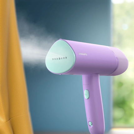 PHILIPS Series 3000 Χειροκίνητη Συσκευή Ατμού 1000W, 20gr/λεπτό, Πτυσσόμενη & Συμπαγής STH3010/30