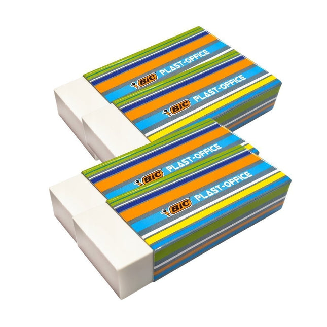 Πακέτο 4 X BIC Eraser Σβηστήρια Άσπρο 927867