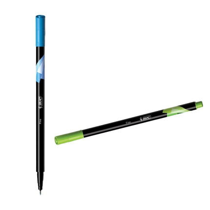 BIC Intensity Fine Σετ 6 Χρωματιστά Fineliners με Πολύ Λεπτή Μύτη 0.4 mm