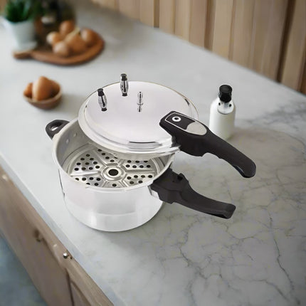 Decakila Χύτρα Ταχύτητος Αλουμινίου 7L Ασημί KMER019M