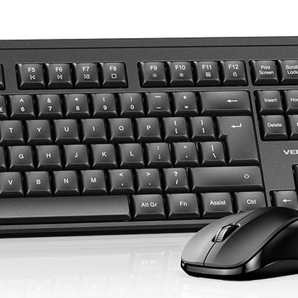 Vention Keyboard and Mouse Combo Wireless Silent Slim Full Size KTZB0-EN