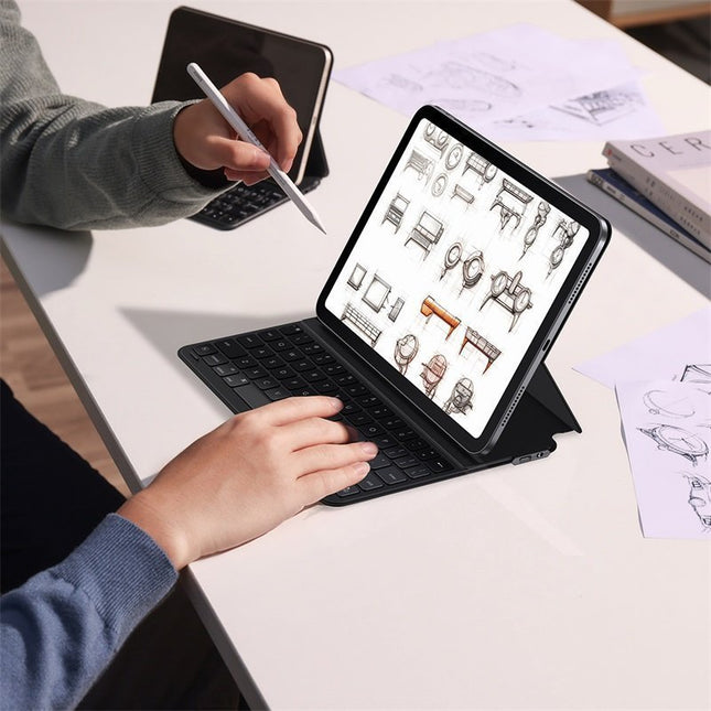 Baseus IT Keyboard BT with Magnetic Case iPad  12.9? Cluster Black