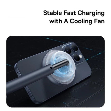 Baseus Charger Desktop Wireless 20W Qi2 Orbit 2 Pro Air-Cooled Grey