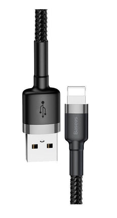 Baseus Cafule Braided Lightning Cable 2.4A 1.0m Grey