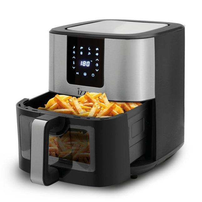 Izzy Digital Φριτέζα Αέρος Inox XXL 9lt Ασημί