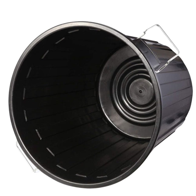 Κάδος Απορριμμάτων Πλαστικός Μαύρος 73 λίτρα