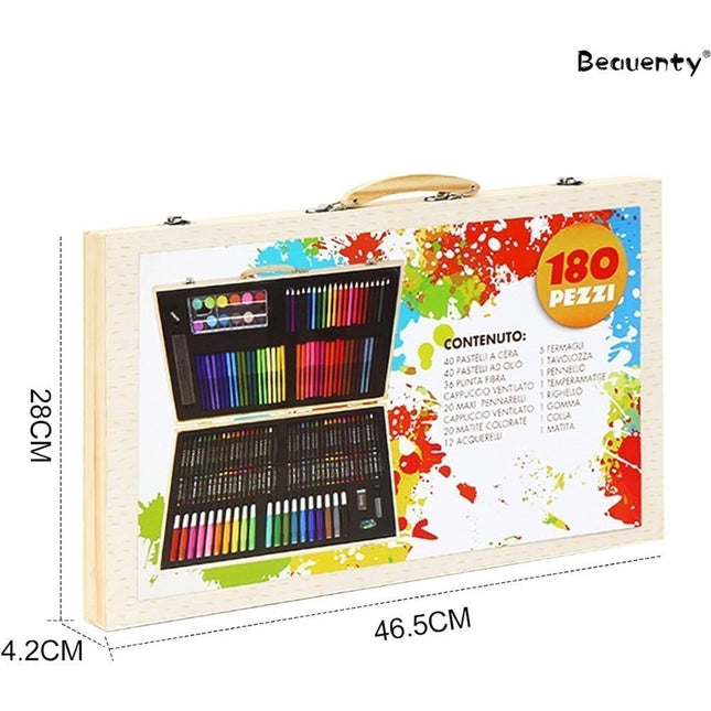 Σετ Ζωγραφικής για Μικορύς και Μεγάλους Καλλιτέχνες 180τμχ