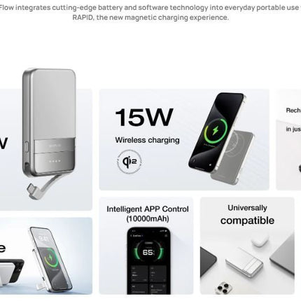 EcoFlow Charge RAPID Magnetic Power Bank 5000mAh