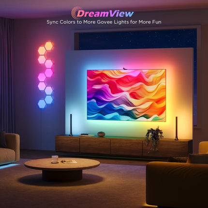 Govee Φωτισμός TV Backlight 3S Netflix 55–65” RGBICW με Envisual Camera & Έξυπνο Έλεγχο