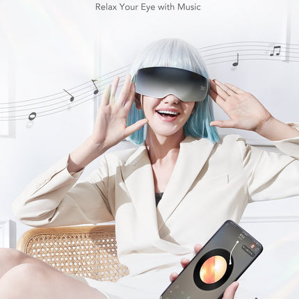SKG Eye Massager Vibration (Incl.Temples)-Hot Compress-Music E7-EN