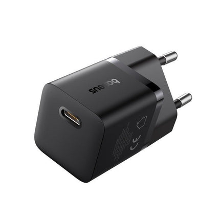 Baseus Charger Wall 25W USB-C GAN5 Mini EU Black