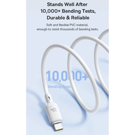 Baseus Cable USB-C to USB-C Silky Series 2.0m 100W White