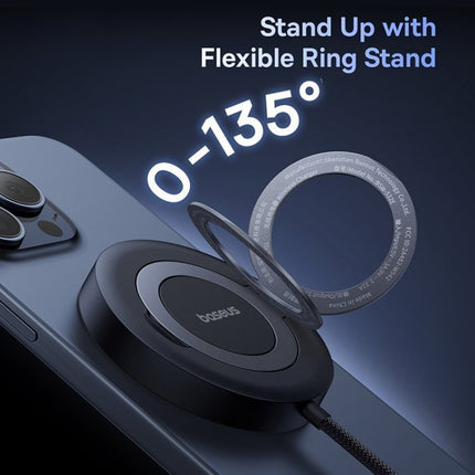 Baseus Charger Desktop Wireless 15W Qi2 SIMPLE MINI 4