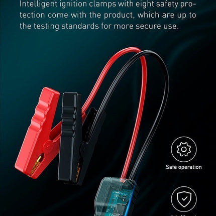 Baseus Car Jump Start Booster & Powerbank 12000mAh 1000A V.2