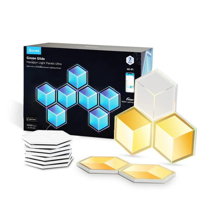 Govee Gaming Wall Glide Hexa Ultra Light Panels 7pcs (EU)