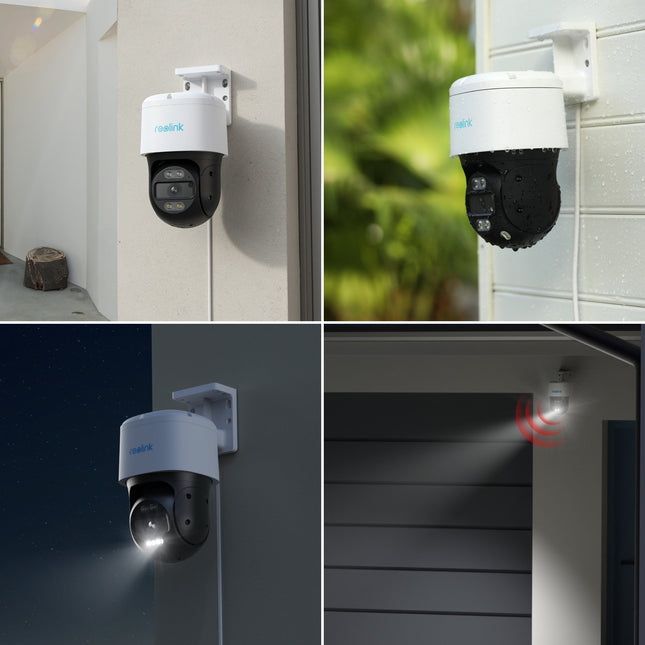 REOLINK POE IP PTZ Κάμερα 4K 8MP με AI Ανίχνευση Ανθρώπων/Οχημάτων/Κατοικίδιων, Αυτόματη Παρακολούθηση, Spotlight, Σειρήνα & Αμφίδρομο Ήχο