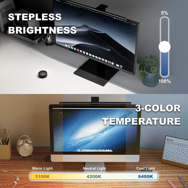 Lumivida Monitor Light Bar με Οπίσθιο Φωτισμό & Ασύρματο Τηλεχειριστήριο LDL16-6