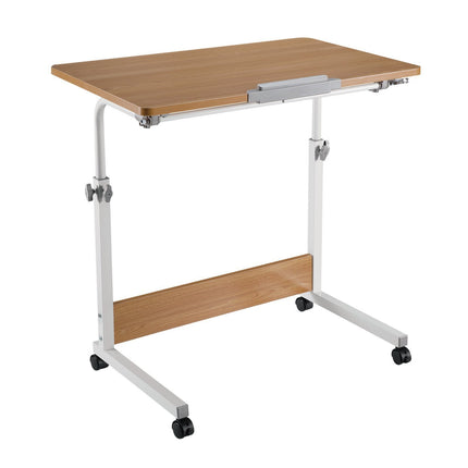 Lumivida Τροχήλατο Τραπεζάκι Laptop 50x80cm με Ρυθμιζόμενο Ύψος & Κλίση έως 80° FWS10-4