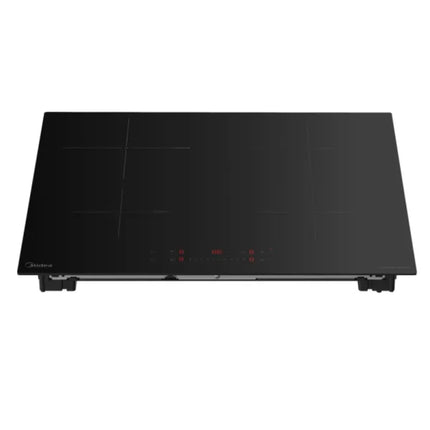 MIDEA Εντοιχιζόμενη Επαγωγική Εστία 60cm, 4 Ζώνες, 7400W, Even Pro, Wi-Fi, Booster, Touch Control MIH744E325GK, Μαύρη