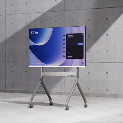 NBMounts P220 Motorized TV Trolley up to 90” 1.75m 90kg with Wireless Remote & Touchpad