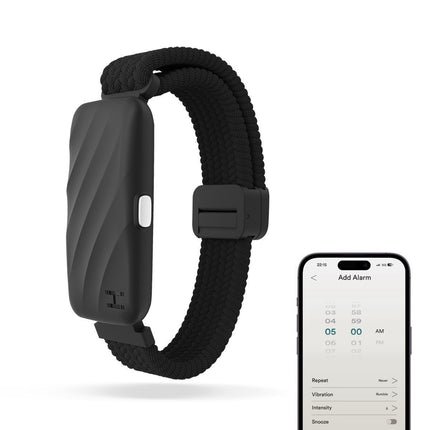 HoMedics Wakeband Vibrating Alarm Wristband Black SS-WB100BK-WW