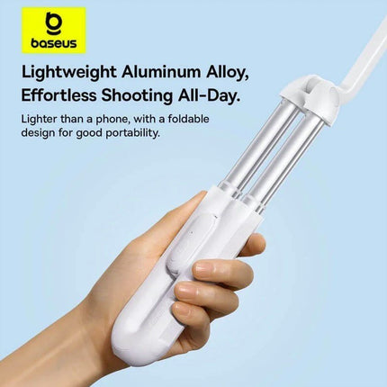 Baseus VA Selfie Stick TechShot Series Dual-Support White