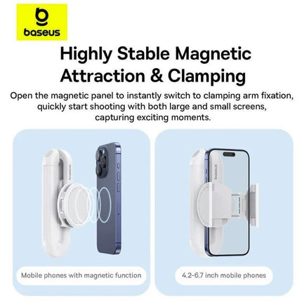Baseus VA Selfie Stick TechShot Series Dual-Support White