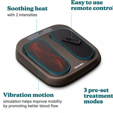 HoMedics Foot Massager Heat & Motion Therapy PSL-2000H (Foot Flow)