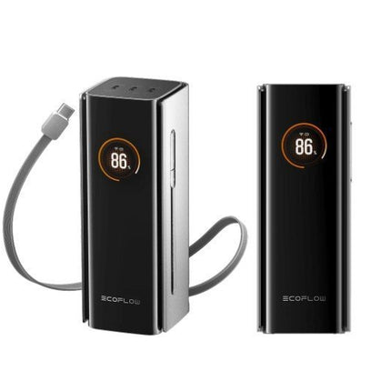 EcoFlow Charge Powerbank RAPID Pro 20000mAh 230W + 100W Built-in Cable Black