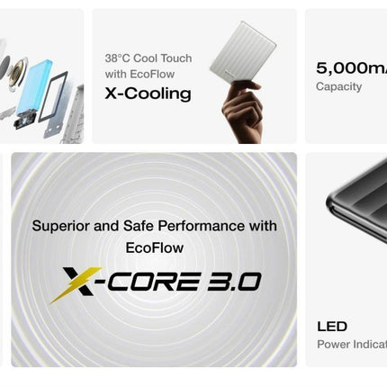 EcoFlow Charge Powerbank Magnetic RAPID 5000mAh MAG 5K Black