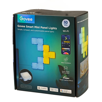Govee Gaming Smart Mini Panel Lights (10pcs)