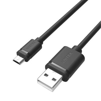 Unitek Καλώδιο Φόρτισης Y-C451GBK Micro USB Cable 1.0m