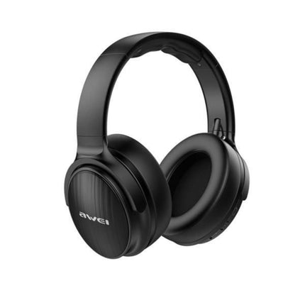 AWEI Ασύρματα Bluetooth Ακουστικά με Hi-Fi Ήχο Πτυσσόμενη Σχεδίαση & Διπλή Λειτουργία (Ασύρματη/Ενσύρματη) Μαύρο A780BL, 6+ Ετών
