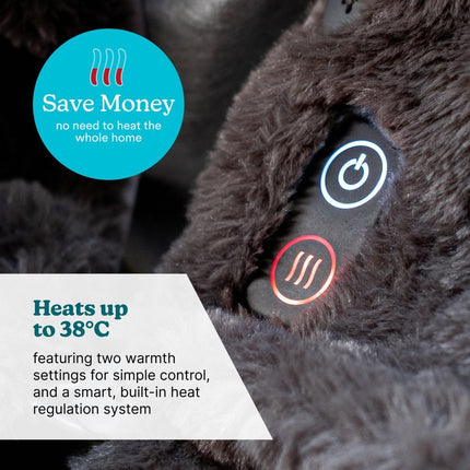 HoMedics Electric Heating Blanket & Soft Shawl HCM-SWL100