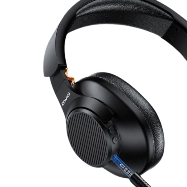 AWEI Ασύρματα Bluetooth Ακουστικά με HiFi Stereo Bass, Ενσύρματη & Ασύρματη Λειτουργία Μαύρο A997BL, 6+ Ετών