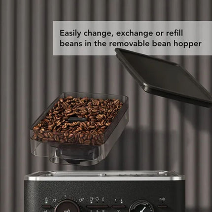 KitchenAid Αποσπώμενο Δοχείο Κόκκων Καφέ με Καπάκι για Ημιαυτόματη Μηχανή Espresso KESRBHS