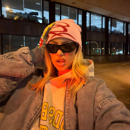MELLER ADE Unisex Περιμετρικά Γυαλιά Ηλίου Cat-Eye με Μαύρο Σκελετό και Καφέ Φακούς UV400 ADE-TUTKAKAO Black Kakao