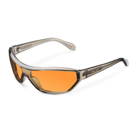 MELLER ADE Unisex Περιμετρικά Γυαλιά Ηλίου Cat-Eye με Καμηλό Σκελετό και Πορτοκαλί Φακούς UV400 ADE-CAMELORANGE Camel Orange